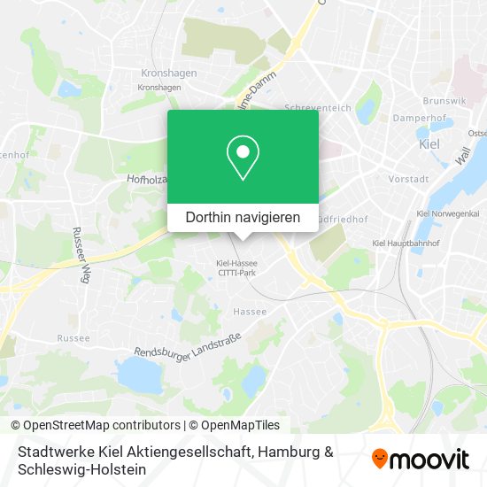 Stadtwerke Kiel Aktiengesellschaft Karte