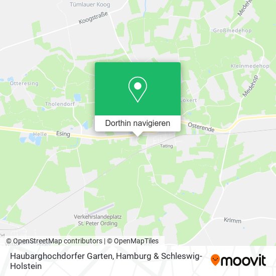 Haubarghochdorfer Garten Karte