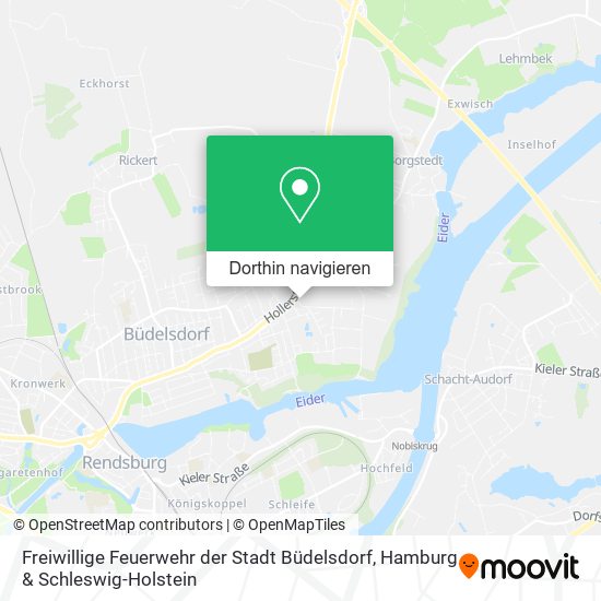 Freiwillige Feuerwehr der Stadt Büdelsdorf Karte