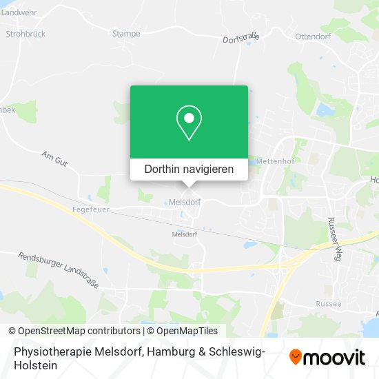 Physiotherapie Melsdorf Karte