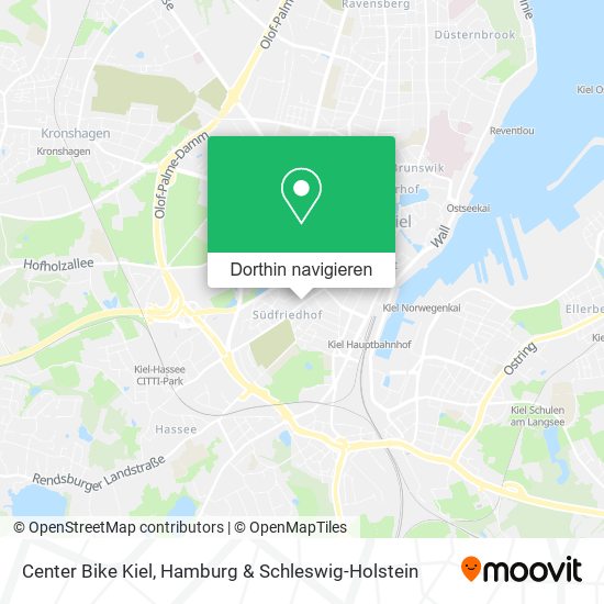 Center Bike Kiel Karte