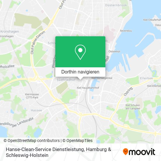 Hanse-Clean-Service Dienstleistung Karte