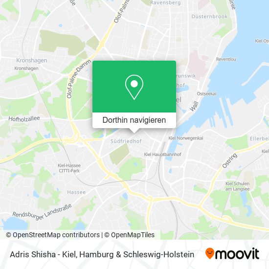Adris Shisha - Kiel Karte