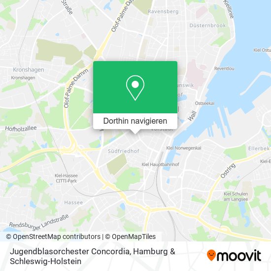 Jugendblasorchester Concordia Karte