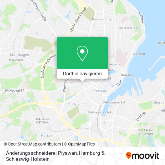 Änderungsschneiderei Piyawan Karte