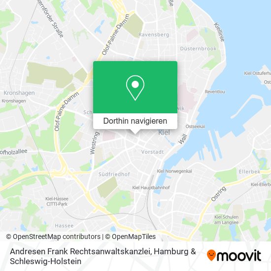 Andresen Frank Rechtsanwaltskanzlei Karte