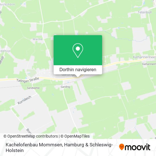 Kachelofenbau Mommsen Karte