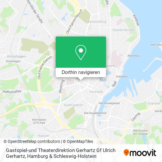 Gastspiel-und Theaterdirektion Gerhartz Gf Ulrich Gerhartz Karte