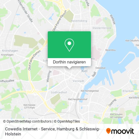 Cowedis Internet - Service Karte