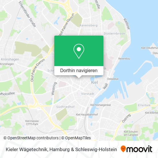 Kieler Wägetechnik Karte