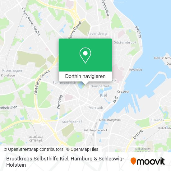 Brustkrebs Selbsthilfe Kiel Karte