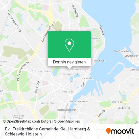 Ev. -Freikirchliche Gemeinde Kiel Karte