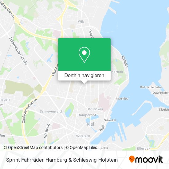 Sprint Fahrräder Karte