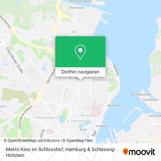 Metro Kino im Schlosshof Karte