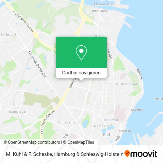 M. Kühl & F. Scheske Karte