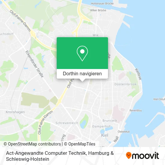 Act-Angewandte Computer Technik Karte