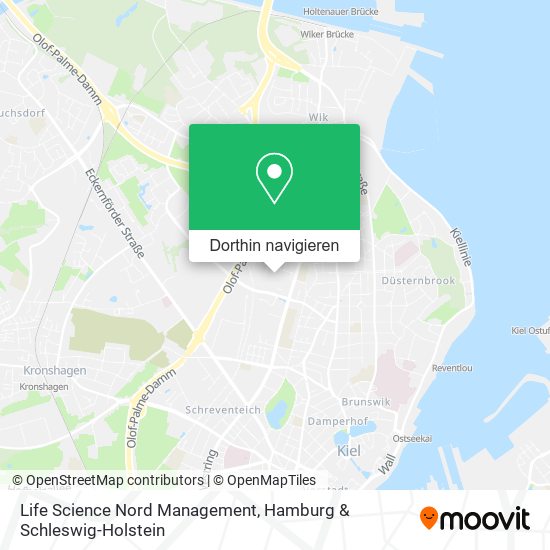 Life Science Nord Management Karte