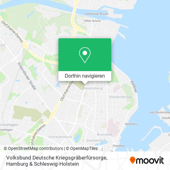 Volksbund Deutsche Kriegsgräberfürsorge Karte