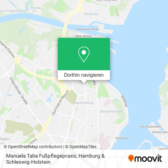 Manuela Taha Fußpflegepraxis Karte