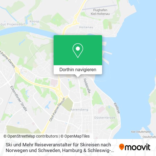 Ski und Mehr Reiseveranstalter für Skireisen nach Norwegen und Schweden Karte