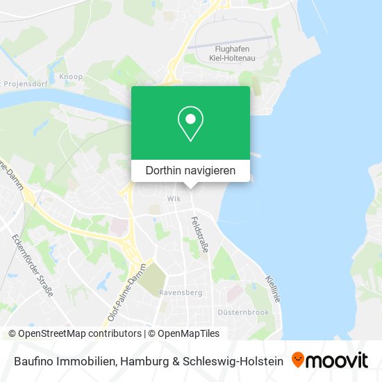 Baufino Immobilien Karte