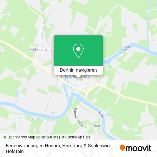 Ferienwohnungen Husum Karte