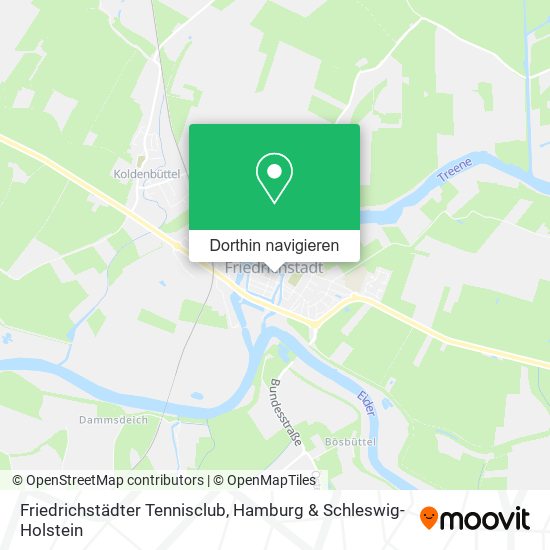 Friedrichstädter Tennisclub Karte