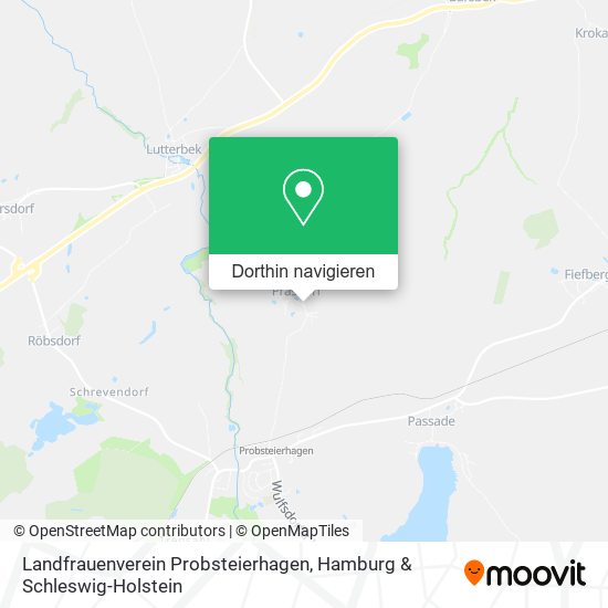 Landfrauenverein Probsteierhagen Karte