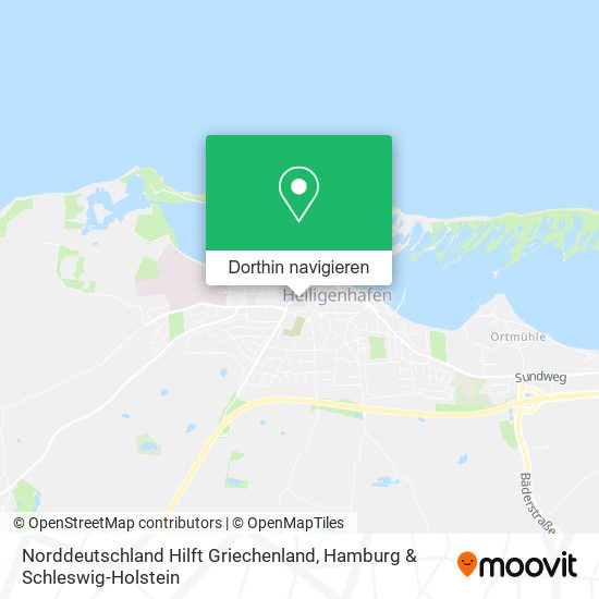 Norddeutschland Hilft Griechenland Karte
