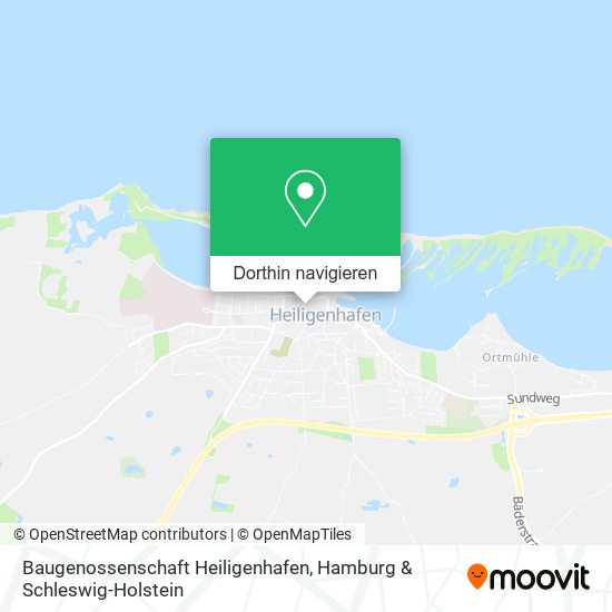 Baugenossenschaft Heiligenhafen Karte