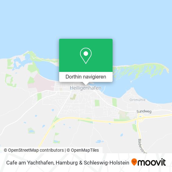 Cafe am Yachthafen Karte