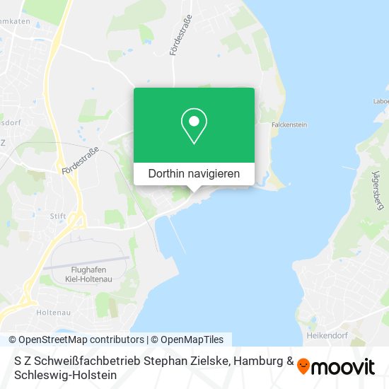 S Z Schweißfachbetrieb Stephan Zielske Karte