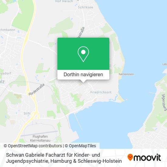 Schwan Gabriele Facharzt für Kinder- und Jugendpsychiatrie Karte