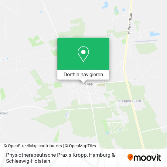 Physiotherapeutische Praxis Kropp Karte