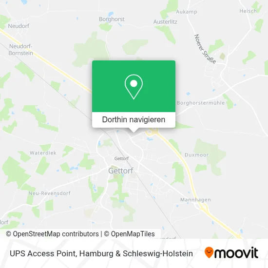 UPS Access Point Karte