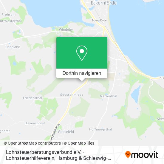 Lohnsteuerberatungsverbund e.V. -Lohnsteuerhilfeverein Karte