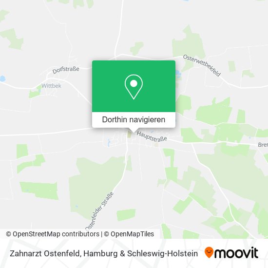 Zahnarzt Ostenfeld Karte