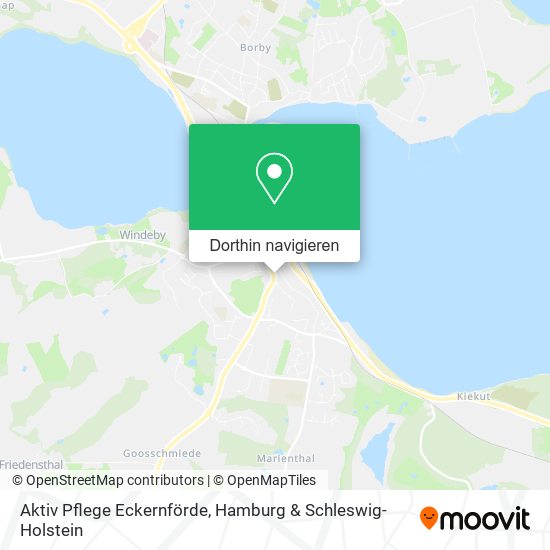 Aktiv Pflege Eckernförde Karte