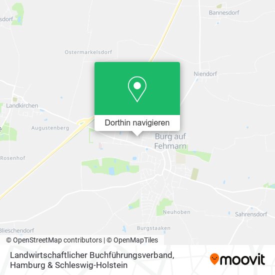 Landwirtschaftlicher Buchführungsverband Karte