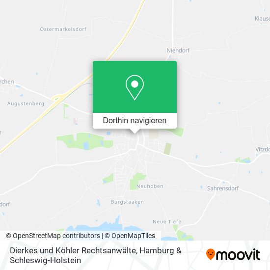 Dierkes und Köhler Rechtsanwälte Karte