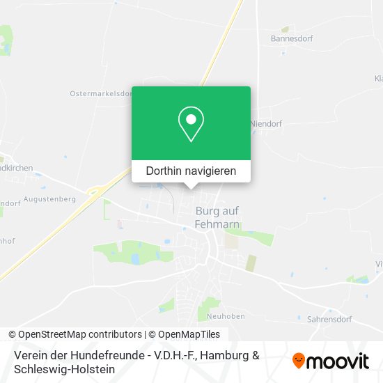 Verein der Hundefreunde - V.D.H.-F. Karte