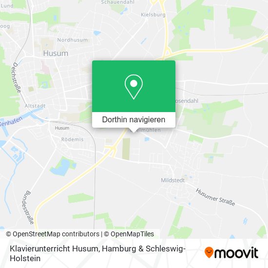 Klavierunterricht Husum Karte