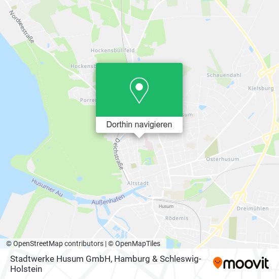 Stadtwerke Husum GmbH Karte