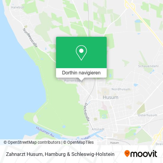 Zahnarzt Husum Karte