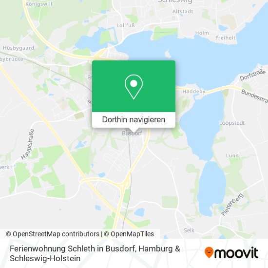 Ferienwohnung Schleth in Busdorf Karte