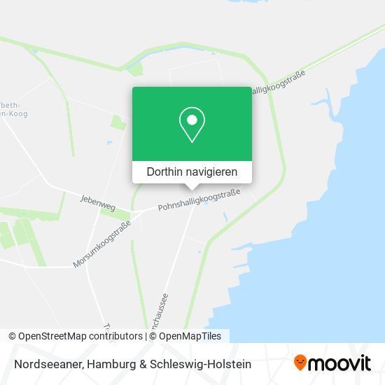 Nordseeaner Karte