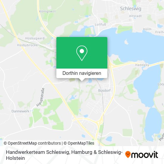 Handwerkerteam Schleswig Karte