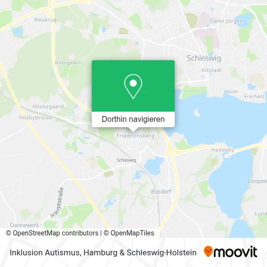 Inklusion Autismus Karte