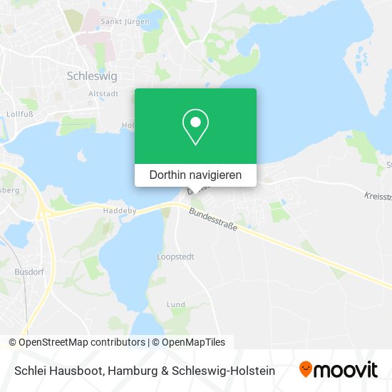 Schlei Hausboot Karte