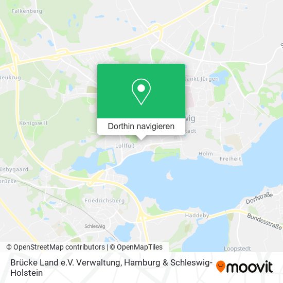Brücke Land e.V. Verwaltung Karte